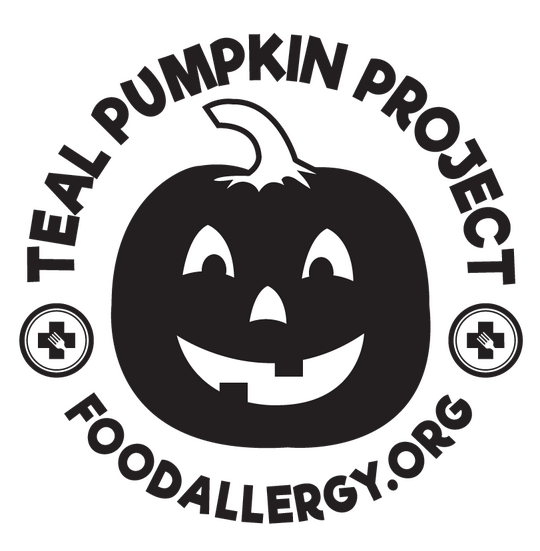 Black and White Teal Pumpkin Project Logo